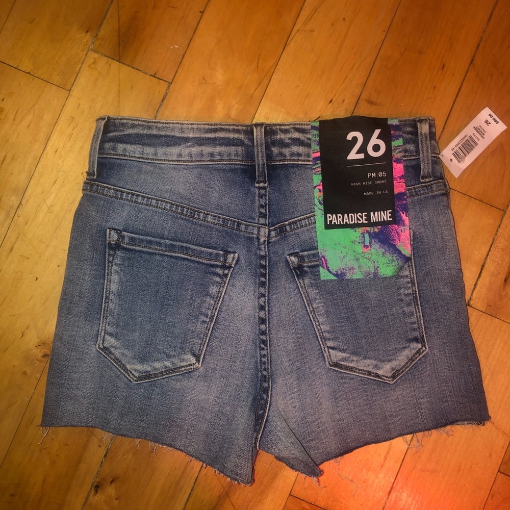 Aritzia denim shorts BNWT